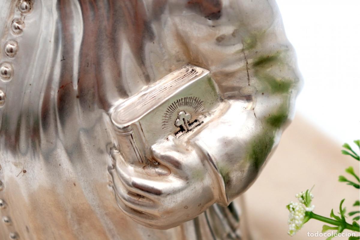 Antig&uuml;edades: Jarra de vino de plata - Foto 4