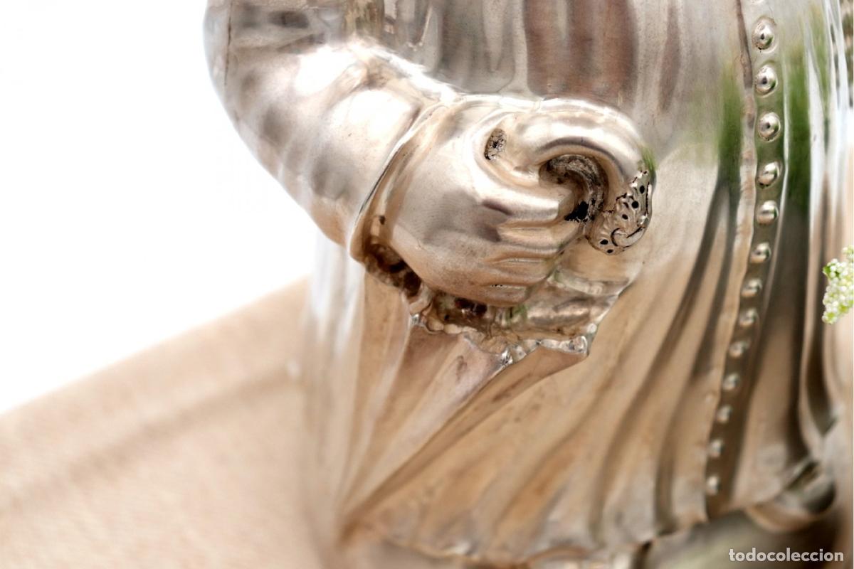 Antig&uuml;edades: Jarra de vino de plata - Foto 7