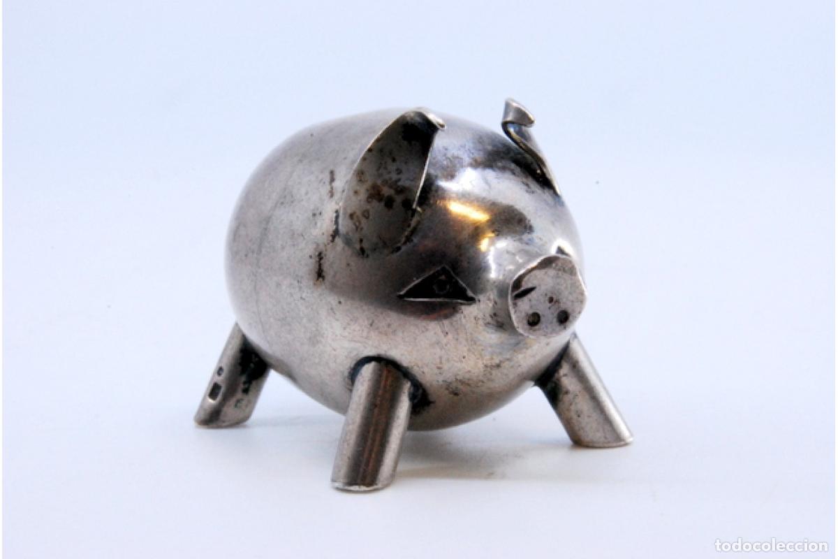 Antig&uuml;edades: Cerdo de plata - Foto 4