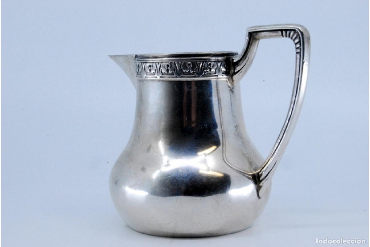 Antig&uuml;edades: Jarra de vino de plata - Foto 9