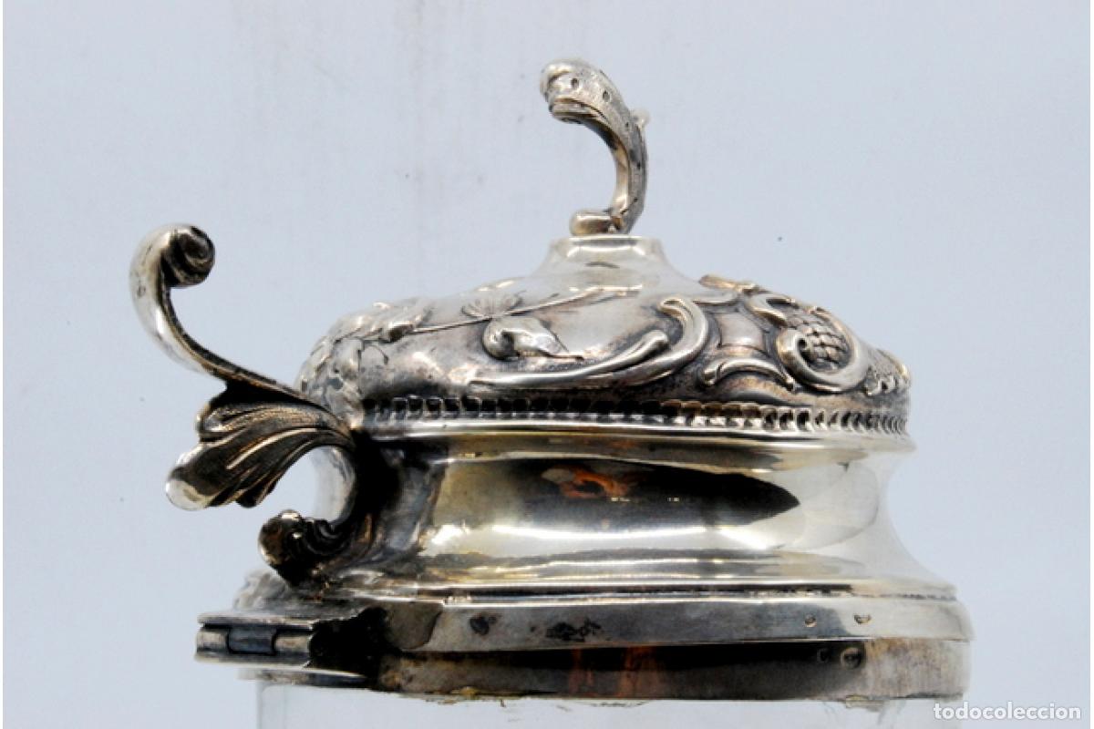 Antig&uuml;edades: Jarra de vino de plata - Foto 6