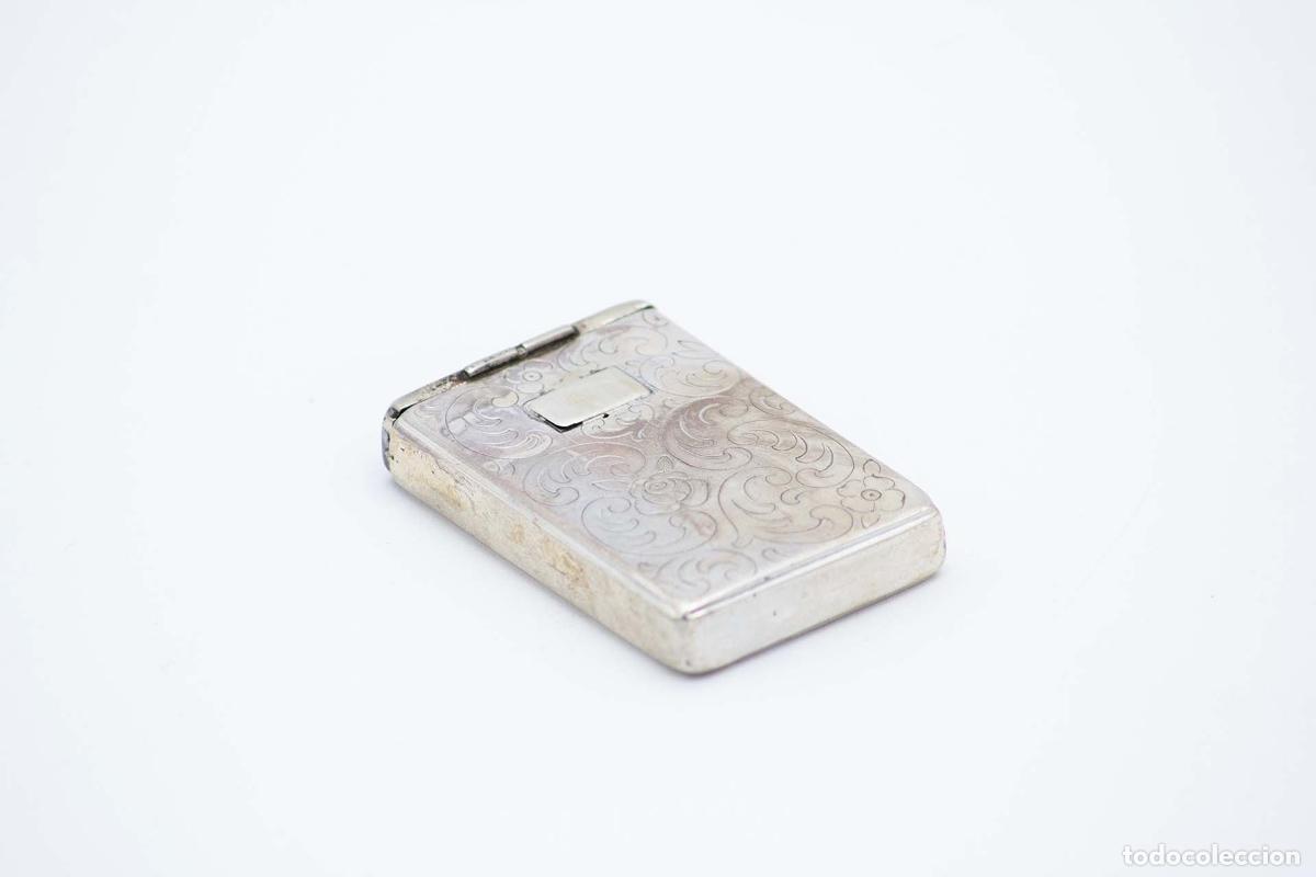 Antig&uuml;edades: Caja de cerillas de plata - Foto 1