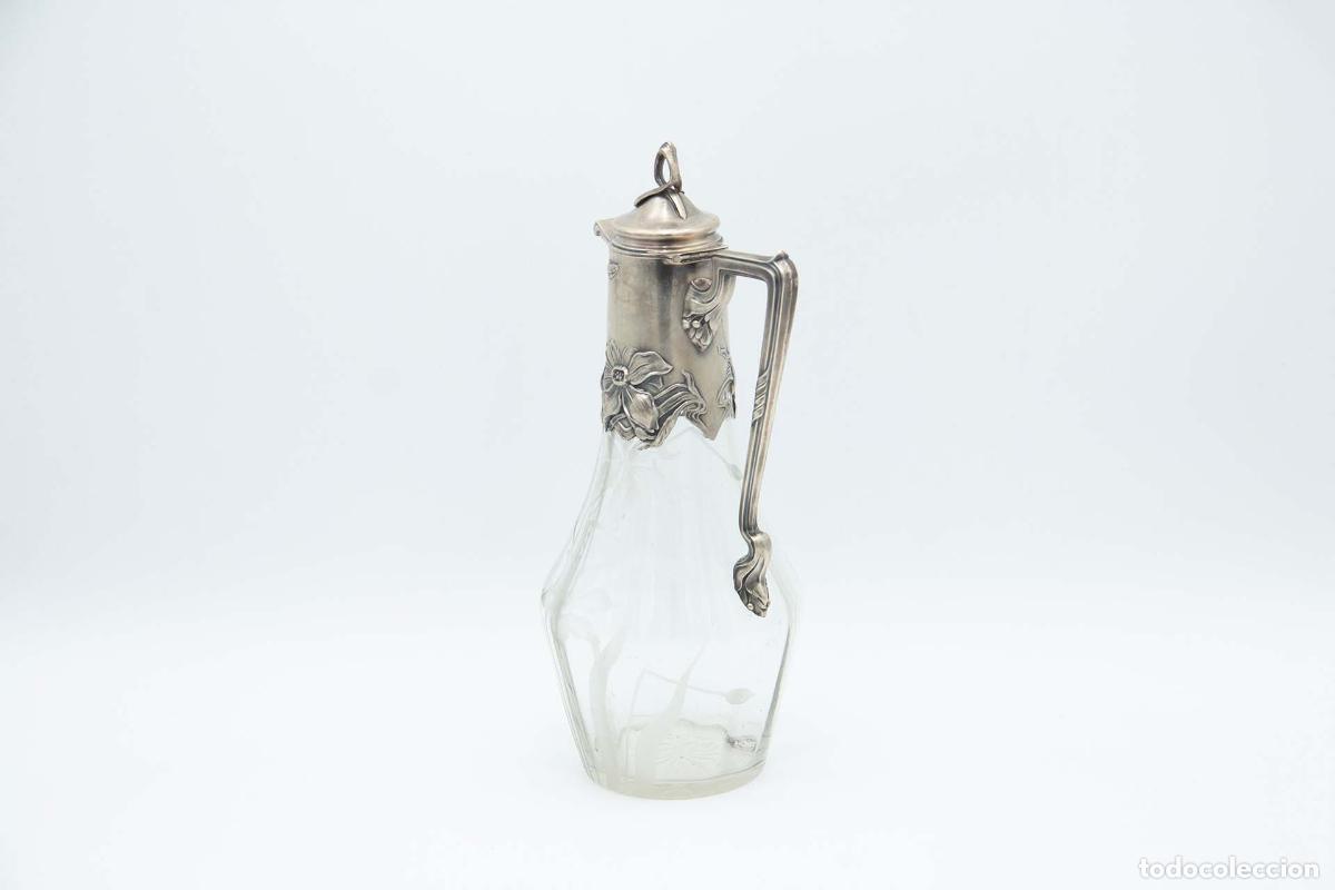 Antig&uuml;edades: Jarra de vino de plata - Foto 1