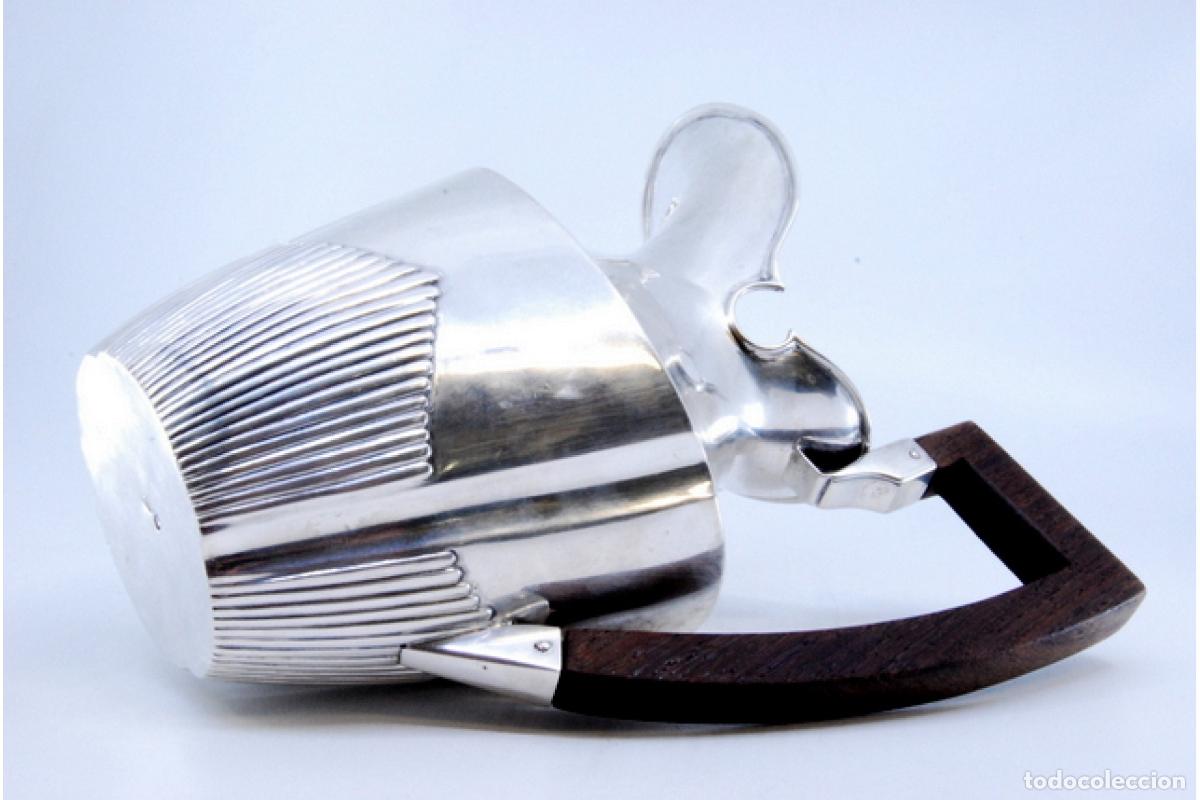 Antig&uuml;edades: jarra de leche de plata - Foto 6