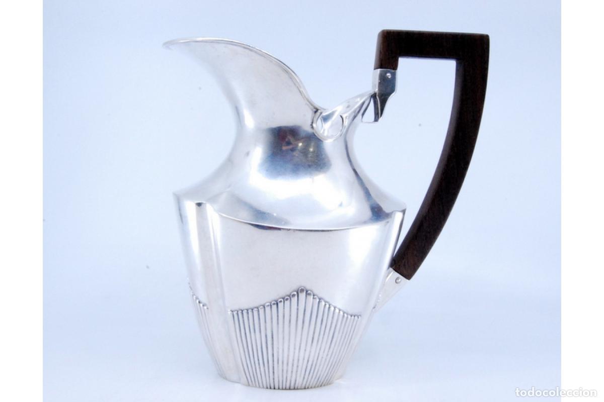 Antig&uuml;edades: jarra de leche de plata - Foto 7