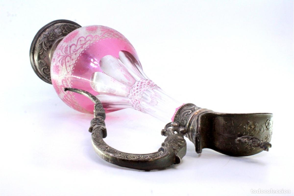 Antig&uuml;edades: Jarra de vino de plata - Foto 5