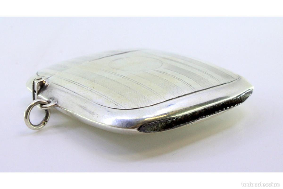 Antig&uuml;edades: Caja de cerillas de plata - Foto 4
