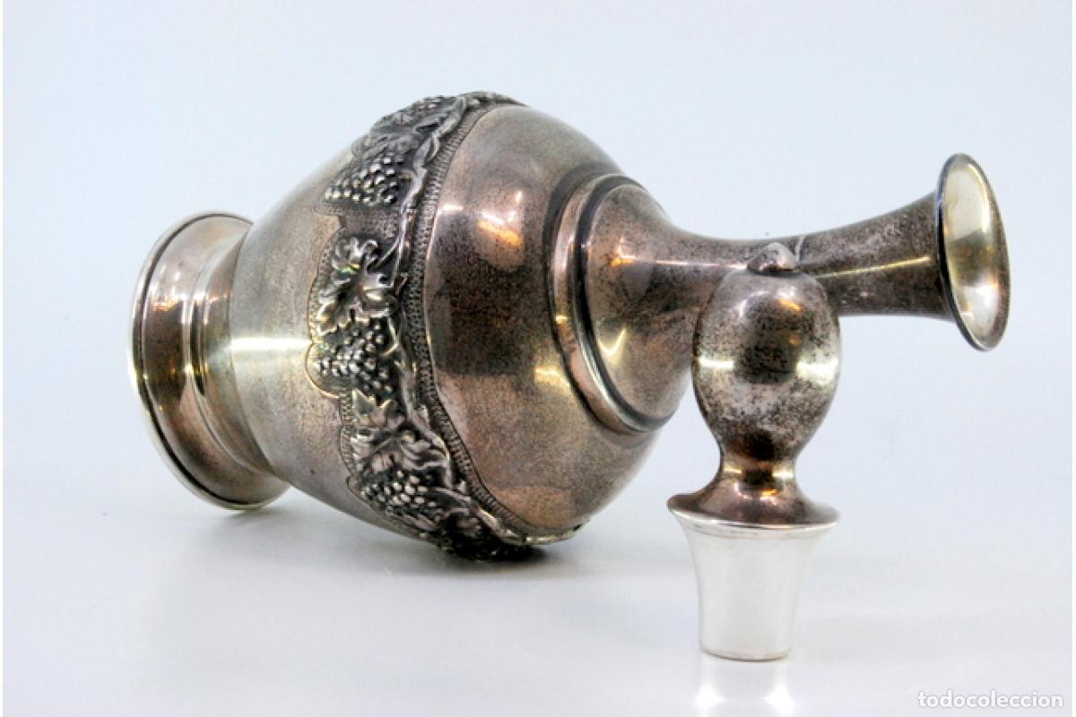 Antig&uuml;edades: Jarra de vino de plata - Foto 4