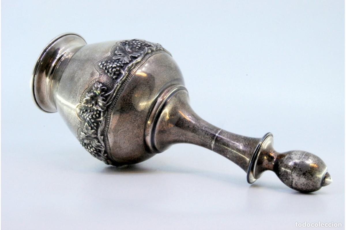 Antig&uuml;edades: Jarra de vino de plata - Foto 6