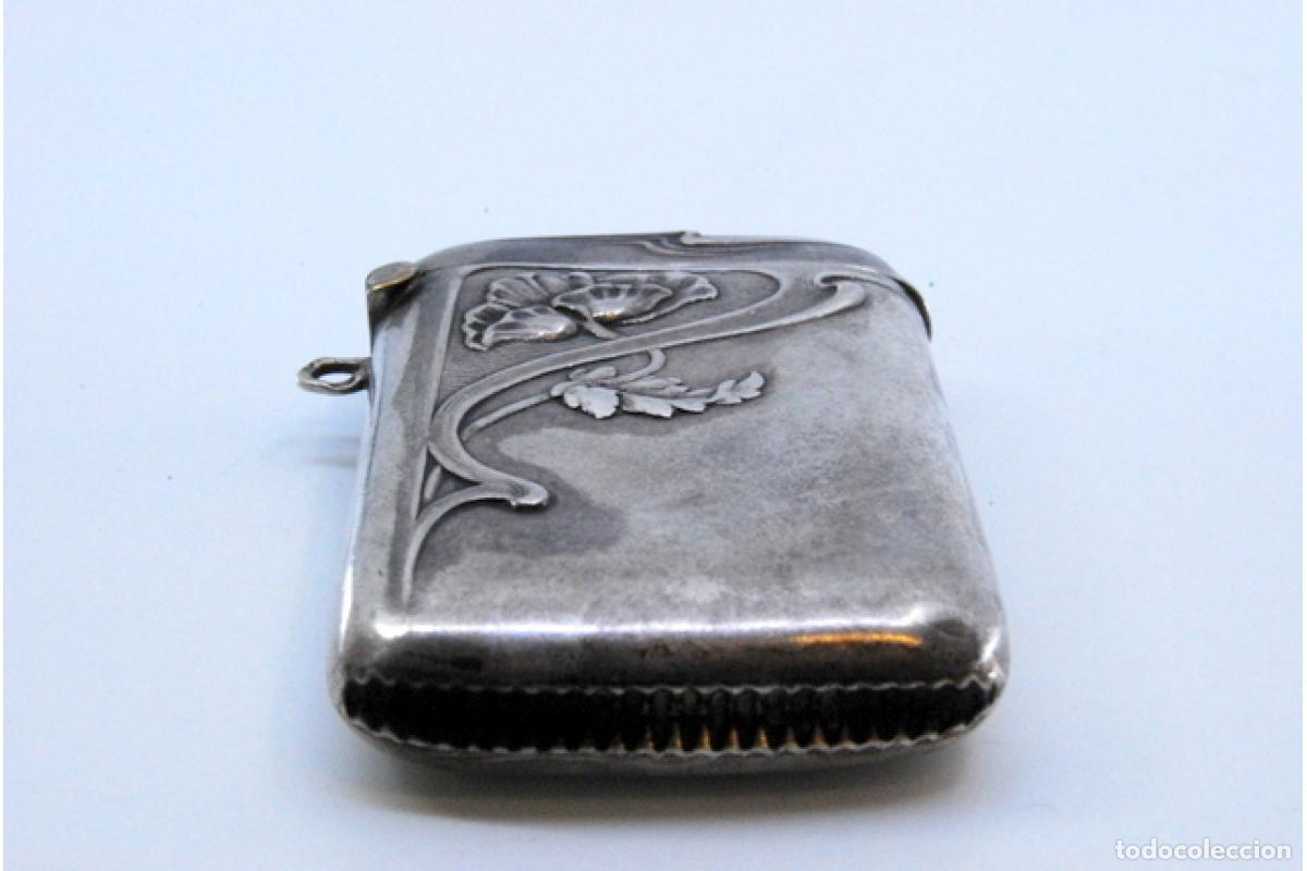 Antig&uuml;edades: Caja de cerillas de plata - Foto 10
