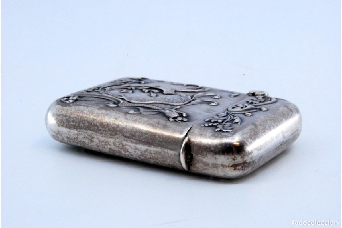 Antig&uuml;edades: Caja de cerillas de plata - Foto 10