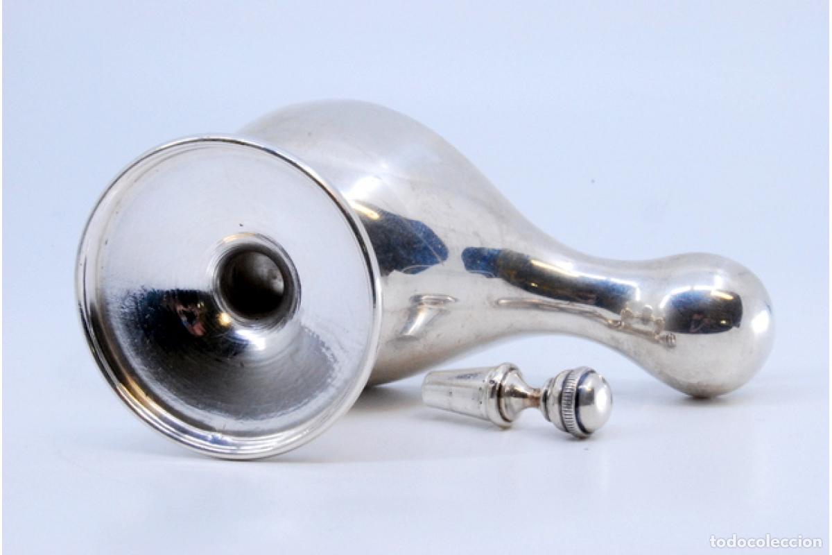 Antig&uuml;edades: L&aacute;mpara de plata - Foto 6