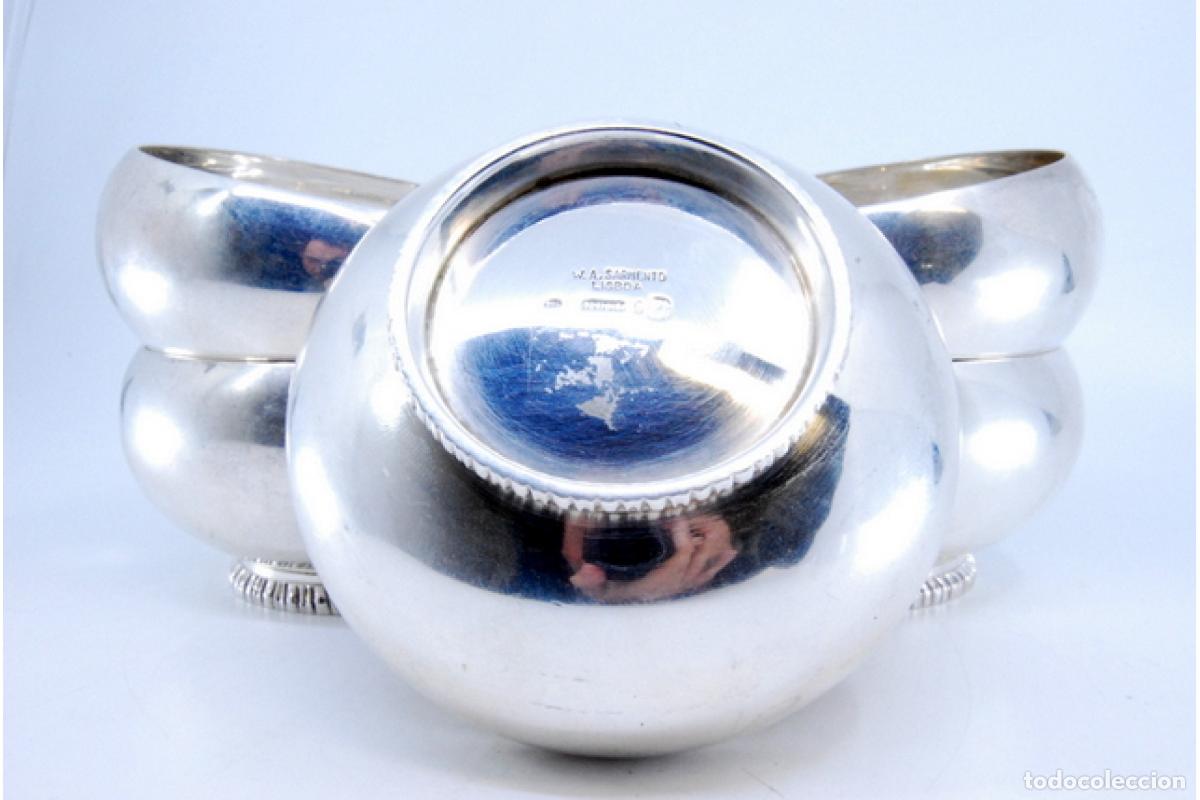 Antig&uuml;edades: 5 lavabos de plata - Foto 3