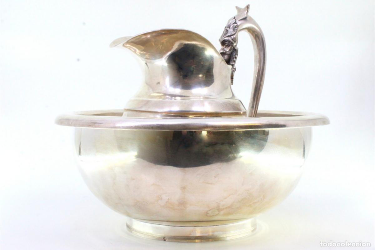 Antig&uuml;edades: Lavanda y jarra, en plata. - Foto 6