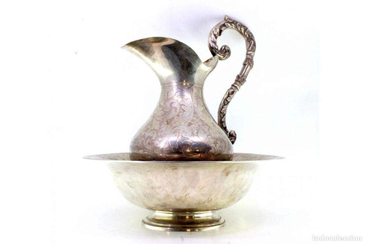 Antig&uuml;edades: Lavanda y jarra, en plata. - Foto 6