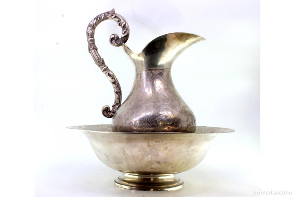 Antig&uuml;edades: Lavanda y jarra, en plata. - Foto 8