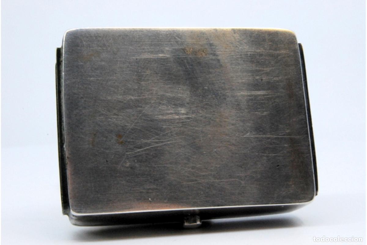 Antig&uuml;edades: Caja de cerillas de plata - Foto 4