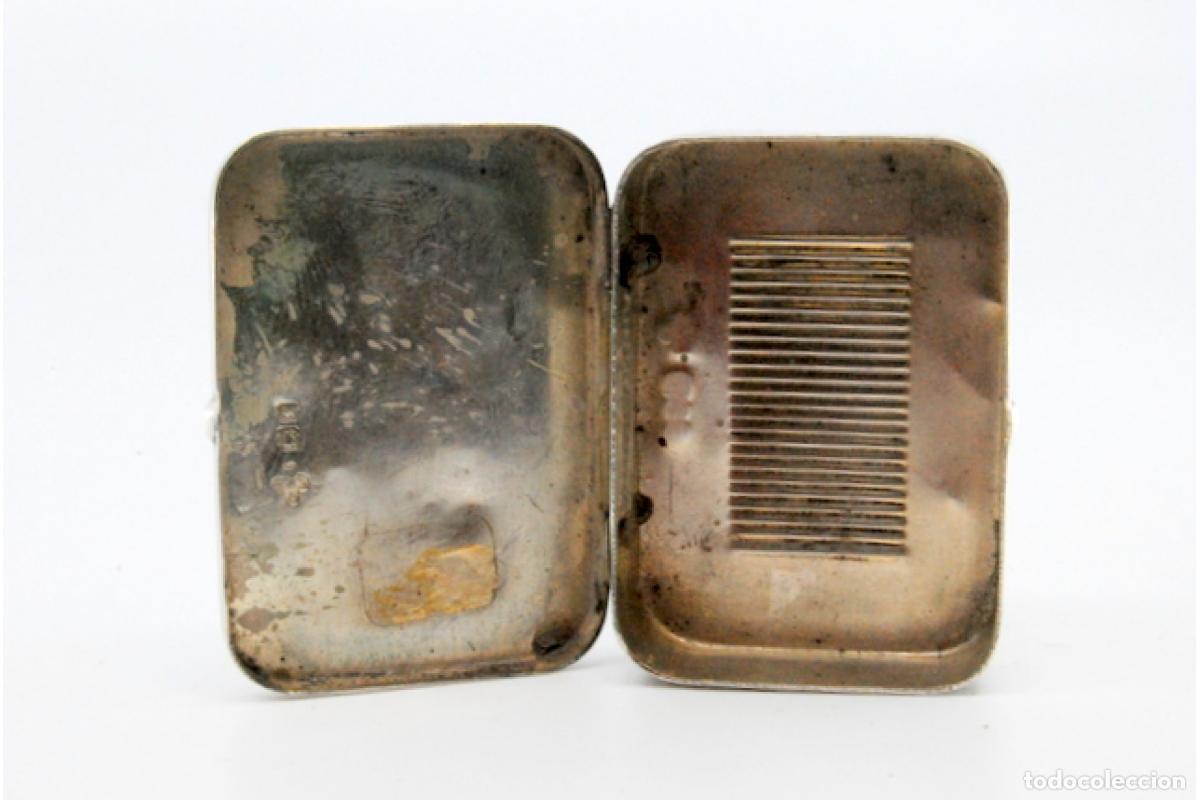 Antig&uuml;edades: Caja de cerillas de plata - Foto 3