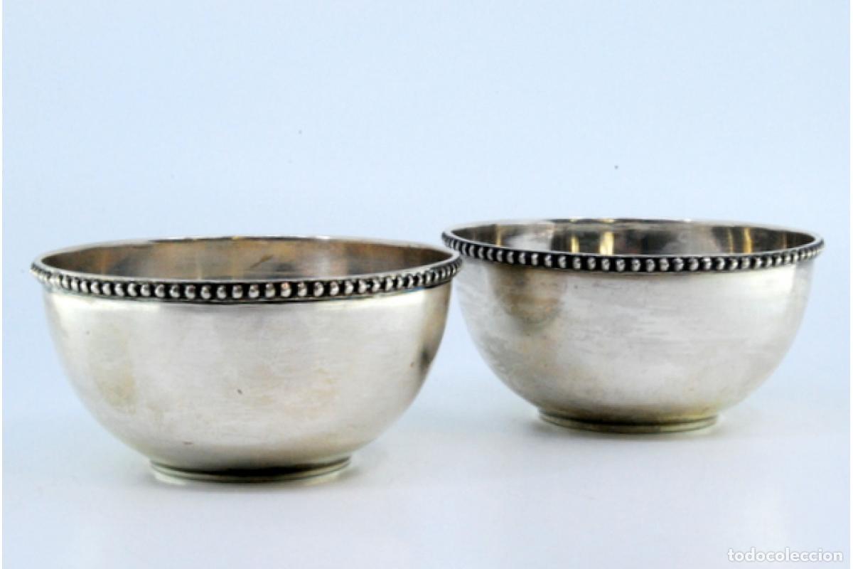 Antig&uuml;edades: 2 lavabos de plata - Foto 6