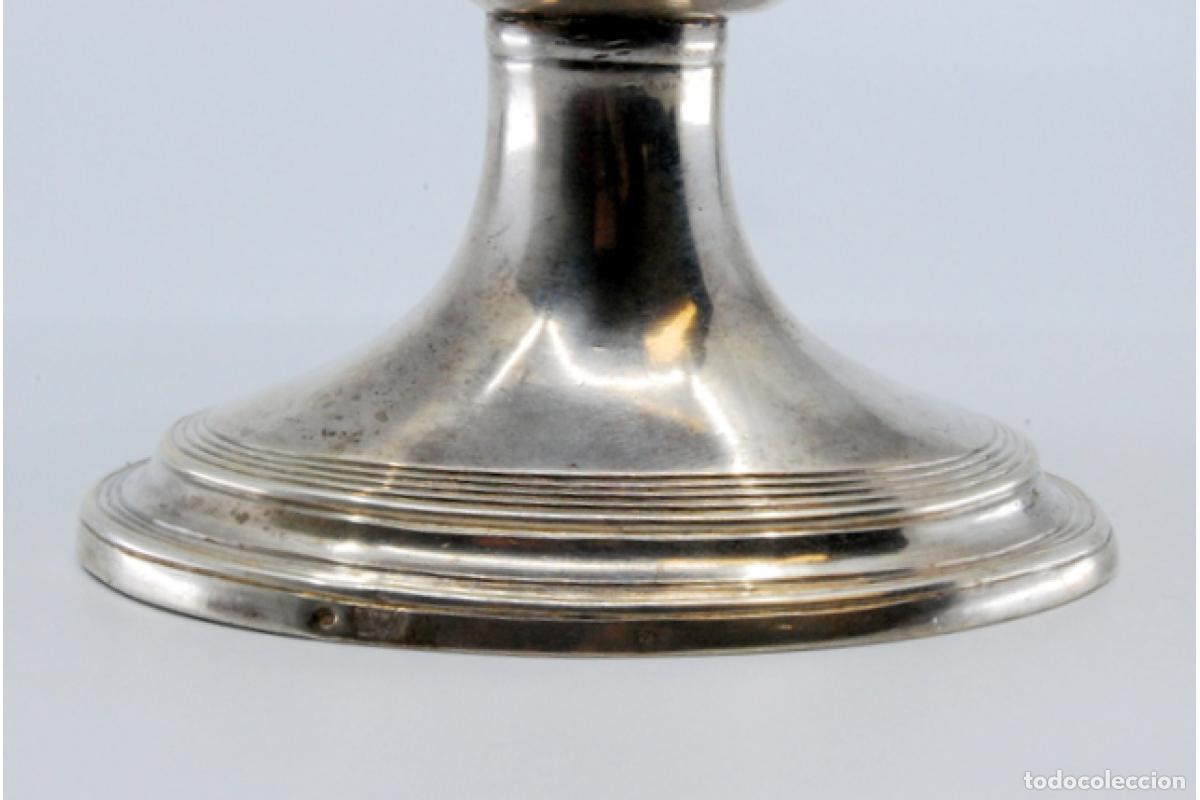 Antig&uuml;edades: jarra de leche de plata - Foto 2