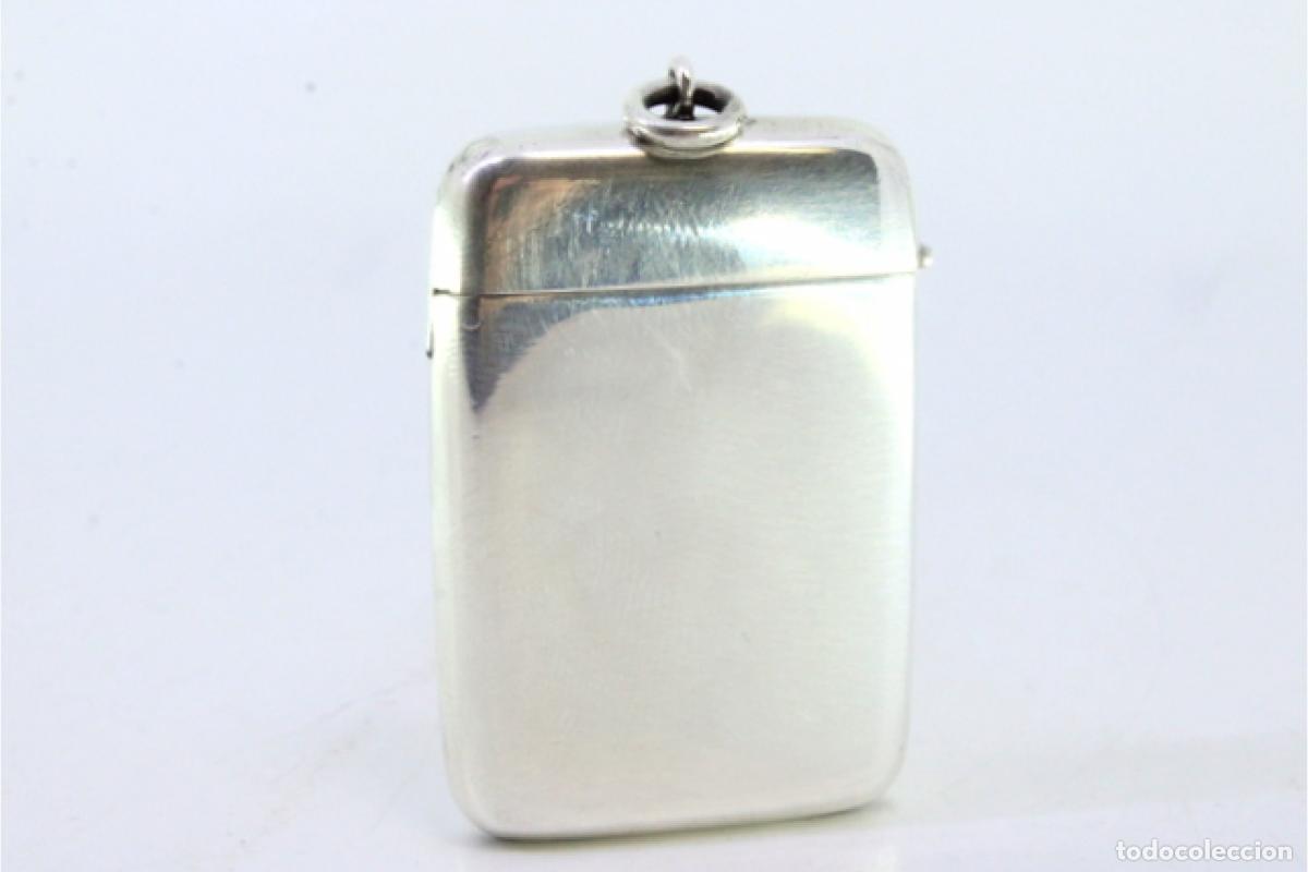 Antig&uuml;edades: Caja de cerillas de plata - Foto 9
