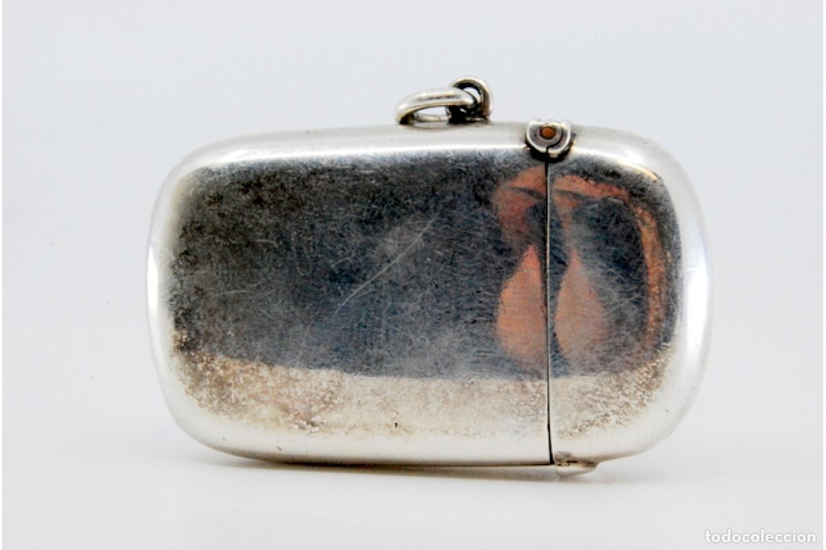 Antig&uuml;edades: Caja de cerillas de plata - Foto 9