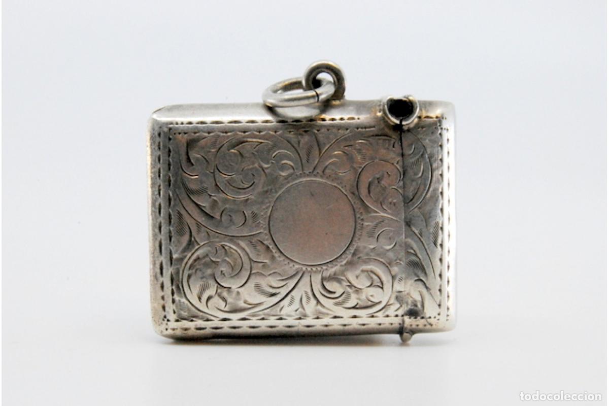 Antig&uuml;edades: Caja de cerillas de plata - Foto 7