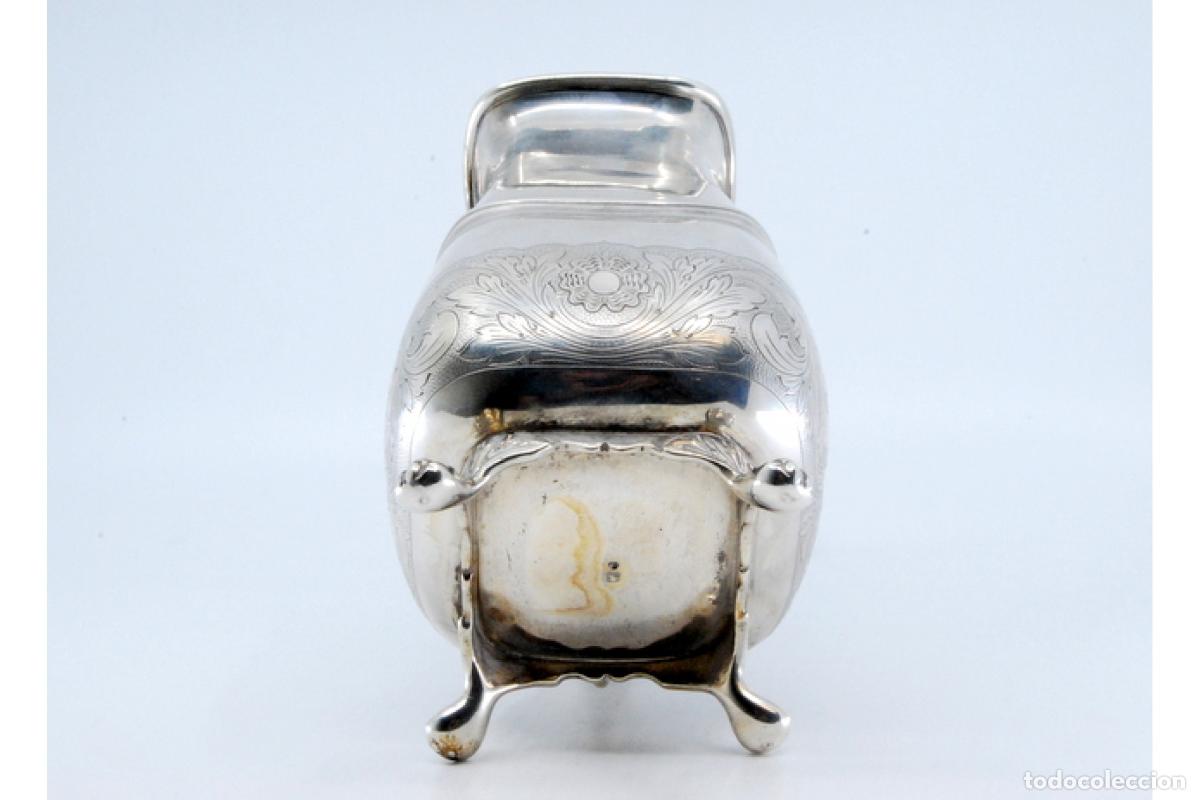 Antig&uuml;edades: tetera de plata - Foto 3