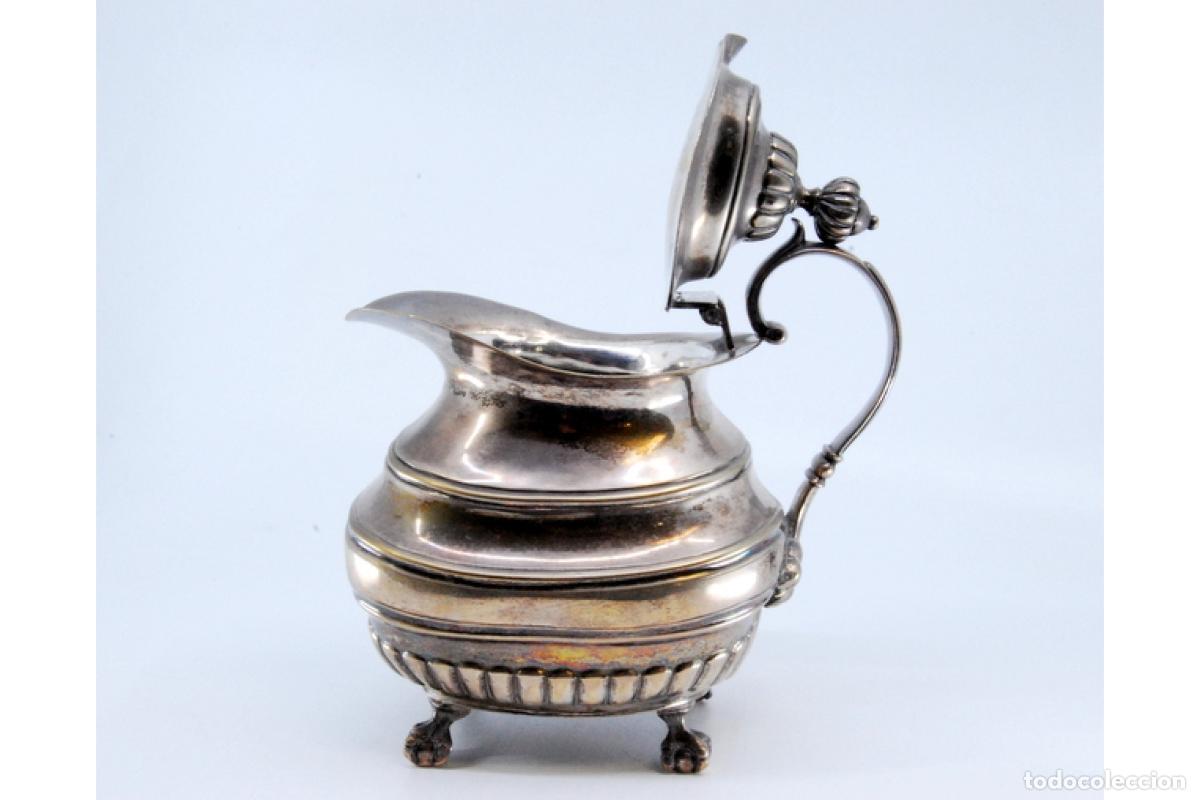 Antig&uuml;edades: tetera de plata - Foto 4
