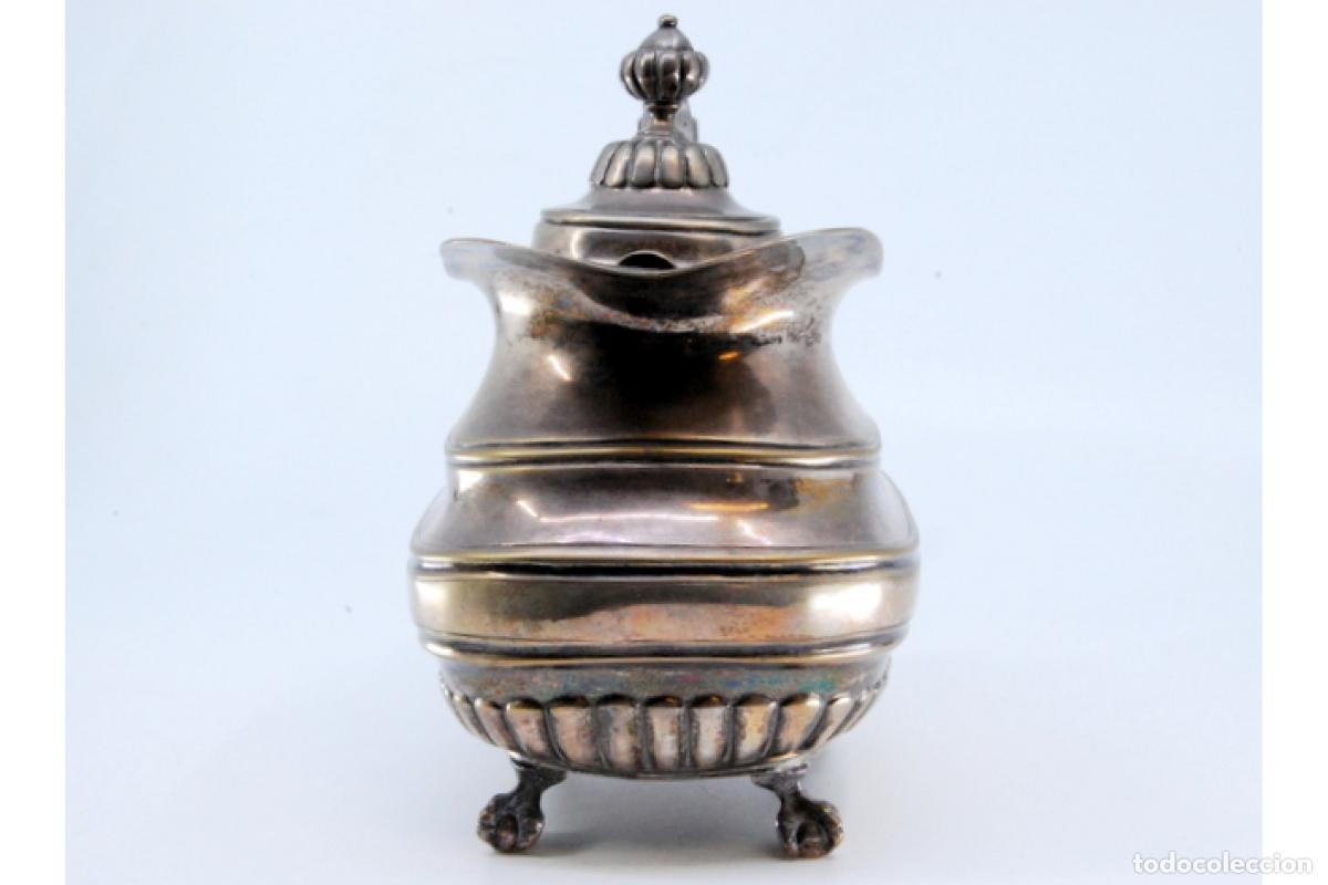 Antig&uuml;edades: tetera de plata - Foto 9