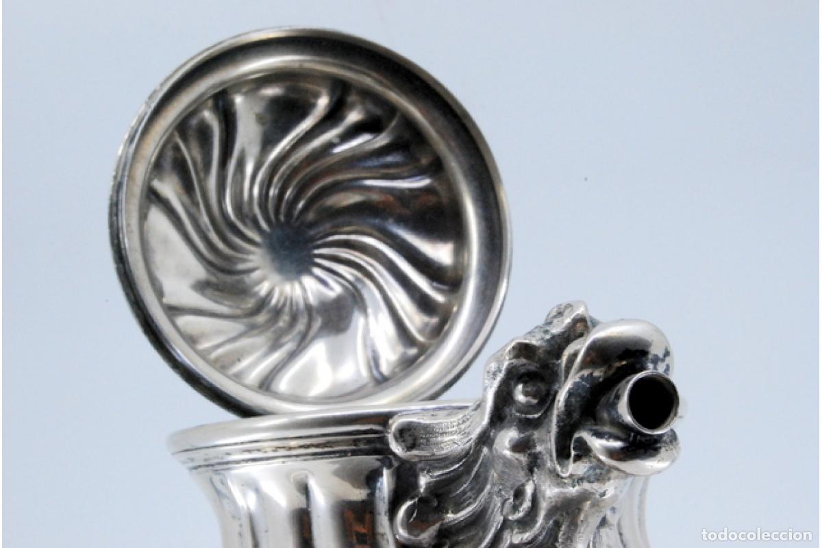 Antig&uuml;edades: tetera de plata - Foto 10