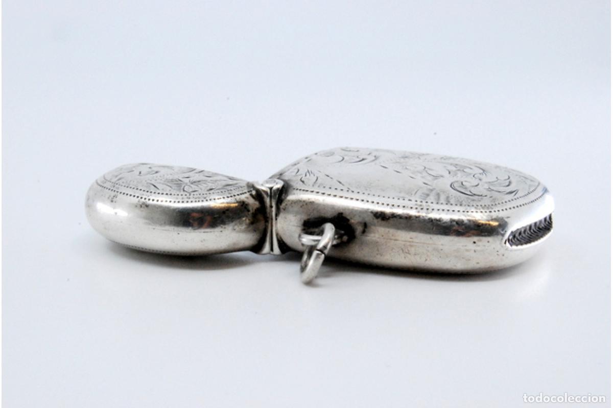 Antig&uuml;edades: Caja de cerillas de plata - Foto 6