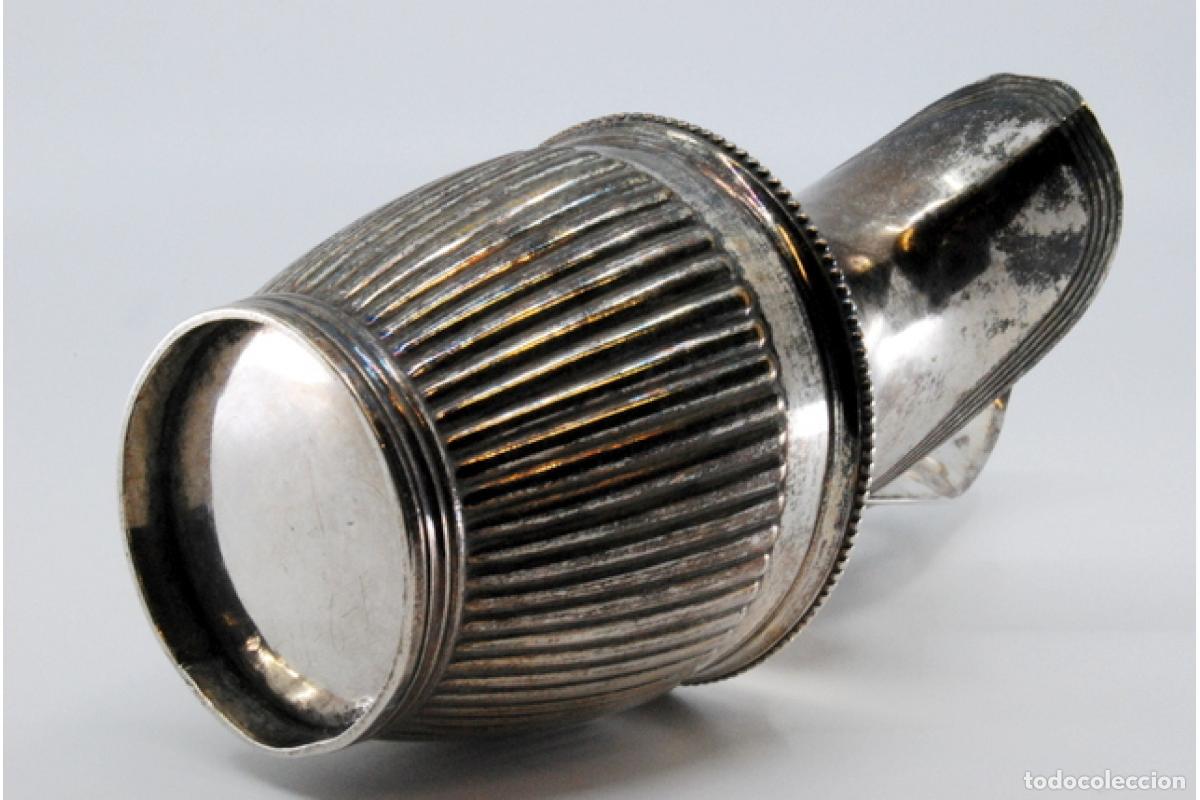 Antig&uuml;edades: jarra de leche de plata - Foto 7