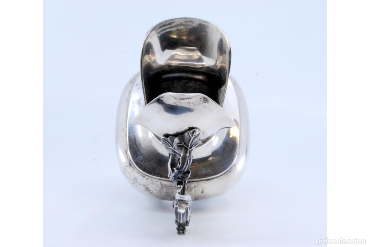 Antig&uuml;edades: jarra de leche de plata - Foto 10