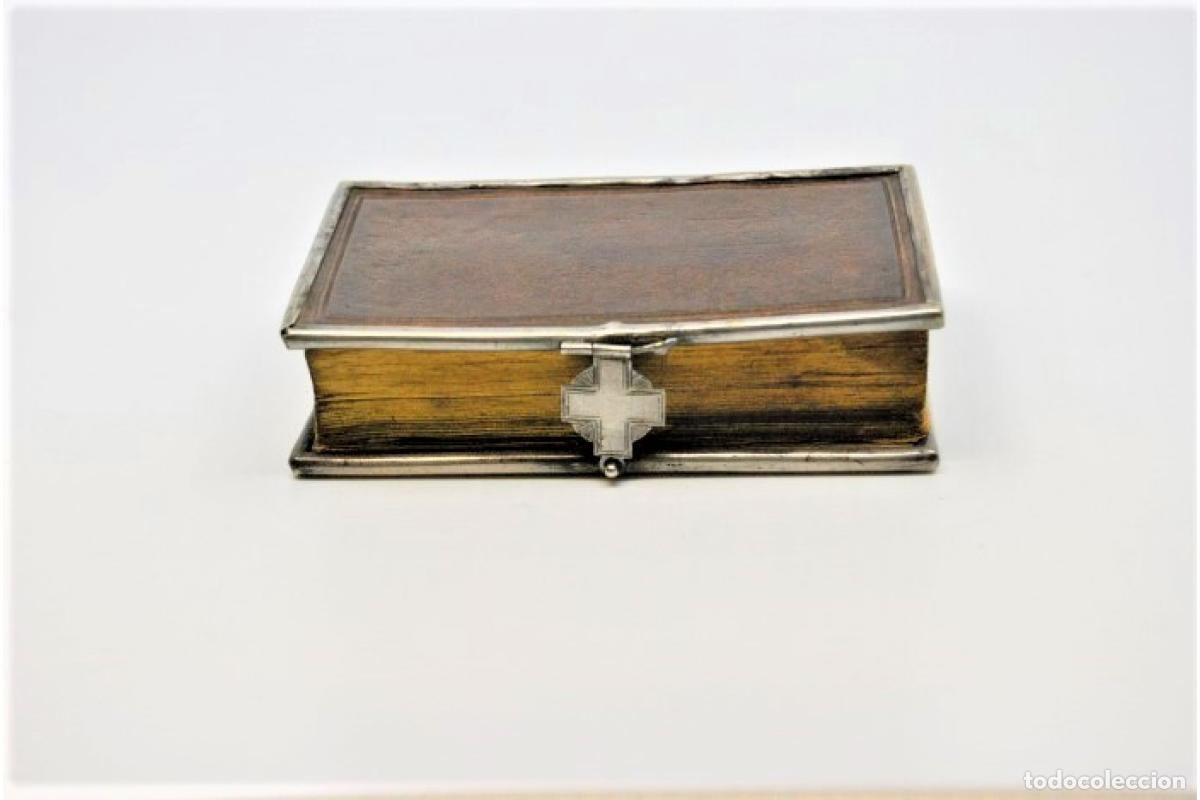 Antig&uuml;edades: Libro Paroissien Roman en plata. - Foto 6