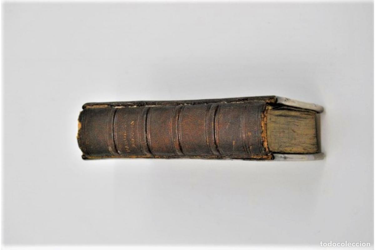 Antig&uuml;edades: Libro Paroissien Roman en plata. - Foto 7