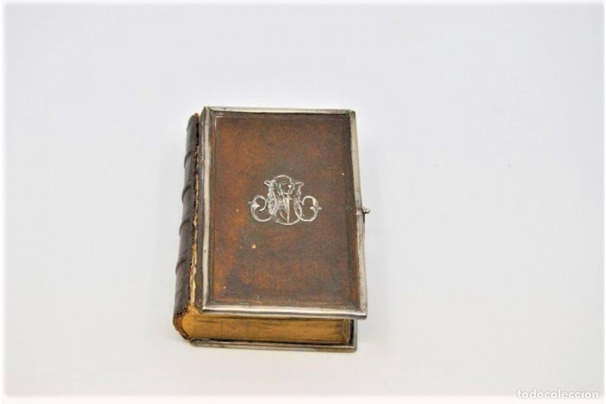 Antig&uuml;edades: Libro Paroissien Roman en plata. - Foto 9