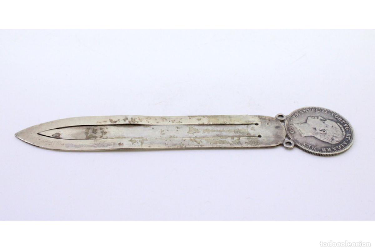 Antig&uuml;edades: Marcap&aacute;ginas de plata - Foto 5
