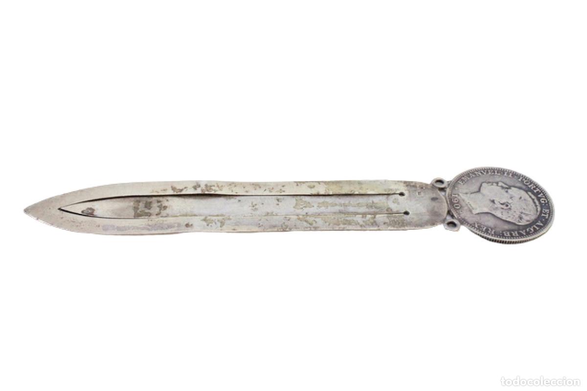 Antig&uuml;edades: Marcap&aacute;ginas de plata - Foto 1
