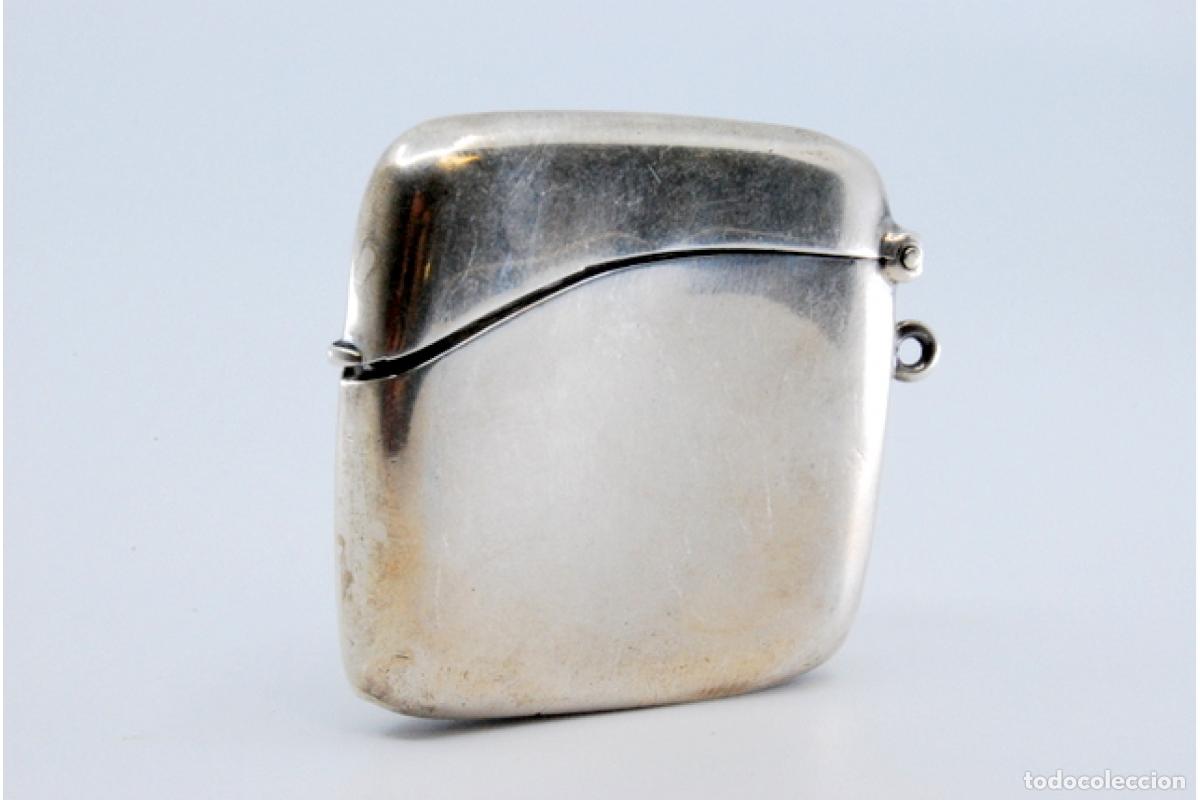 Antig&uuml;edades: Caja de cerillas de plata - Foto 6