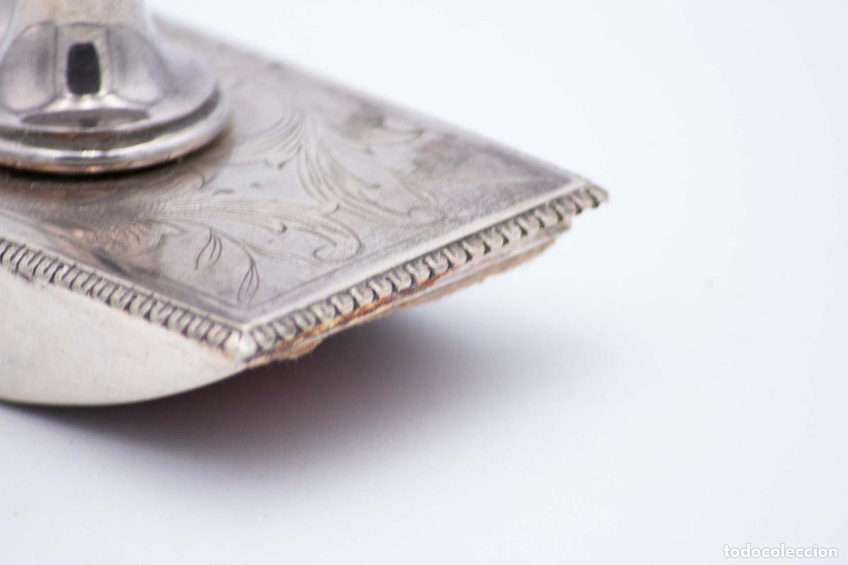Antig&uuml;edades: Papel secante de plata - Foto 3