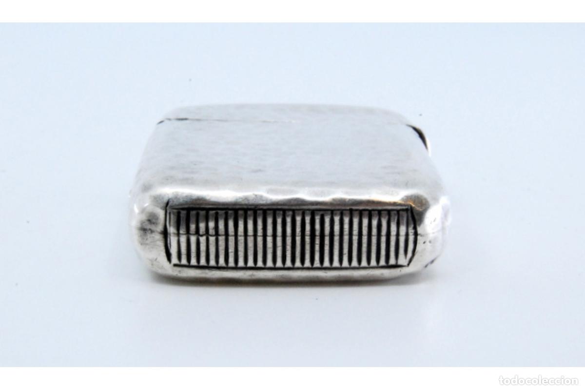 Antig&uuml;edades: Caja de cerillas de plata - Foto 10