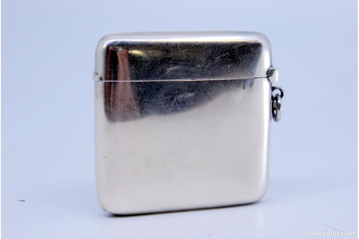 Antig&uuml;edades: Caja de cerillas de plata - Foto 7