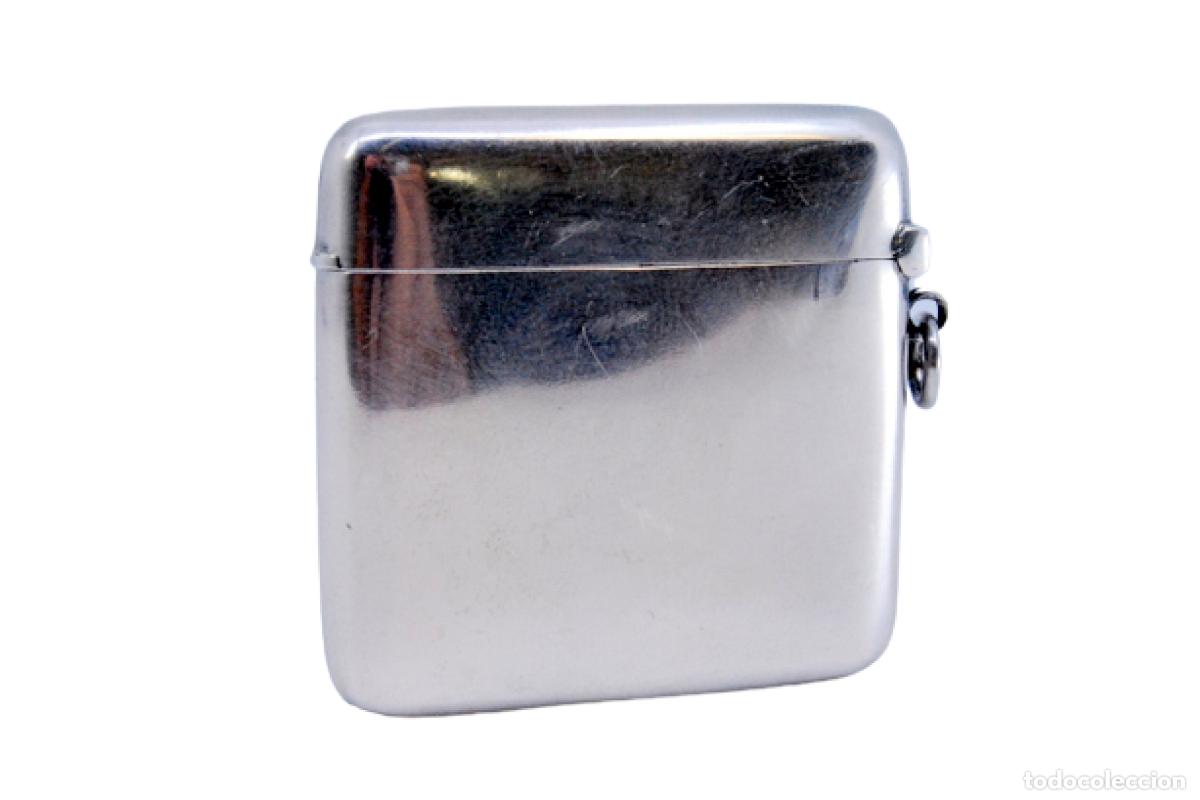 Antig&uuml;edades: Caja de cerillas de plata - Foto 1