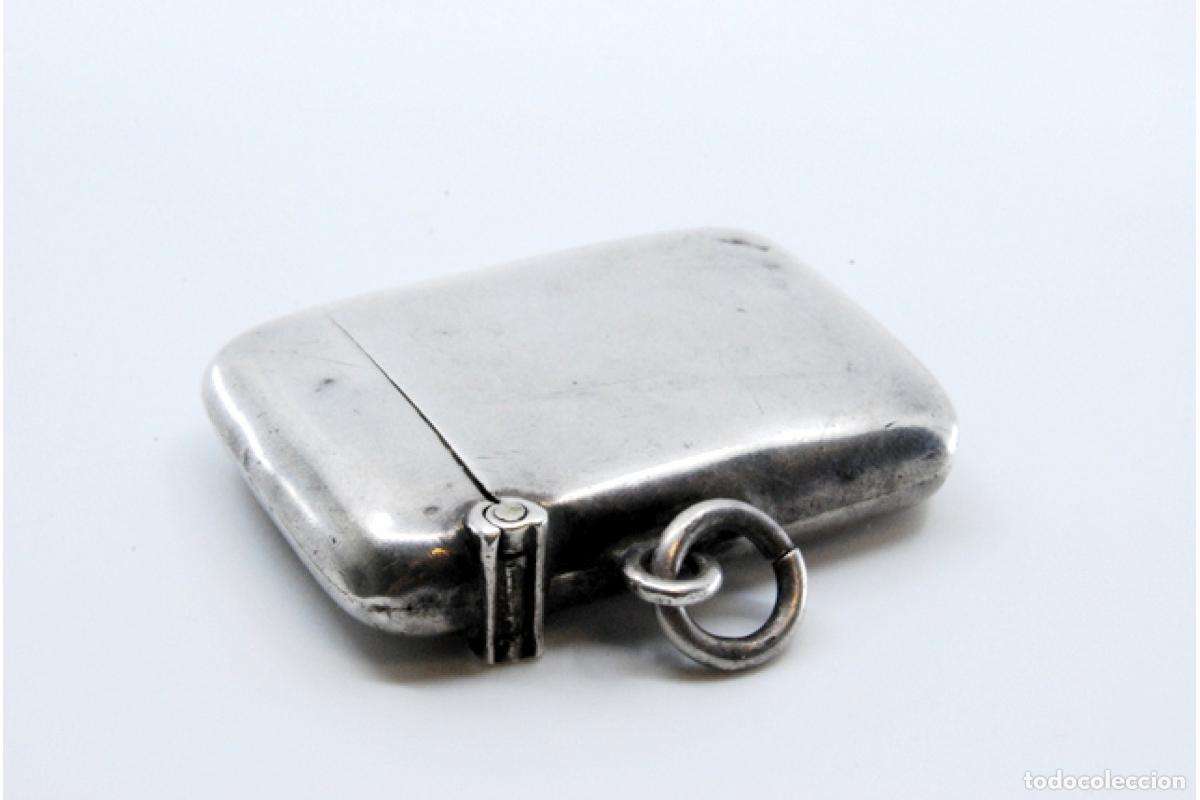 Antig&uuml;edades: Caja de cerillas de plata - Foto 10