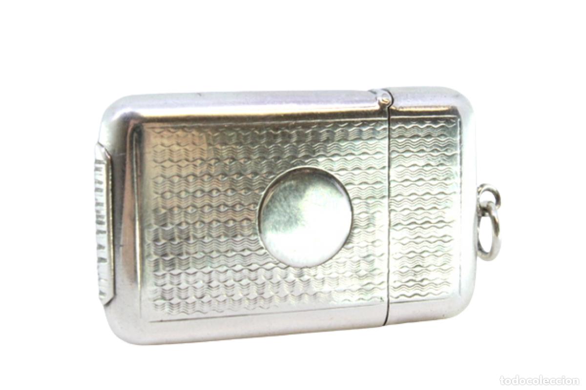 Antig&uuml;edades: Caja de cerillas de plata - Foto 1