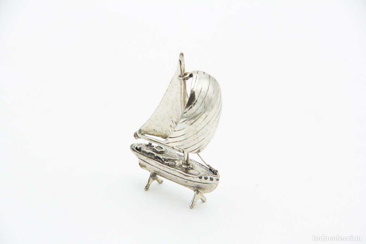 Antig&uuml;edades: Velero, en plata - Foto 2