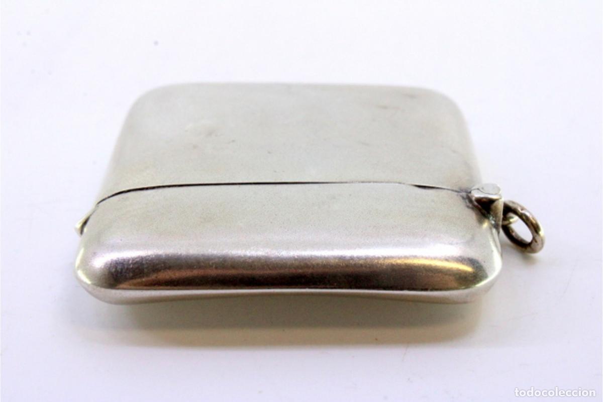 Antig&uuml;edades: Caja de cerillas de plata - Foto 6