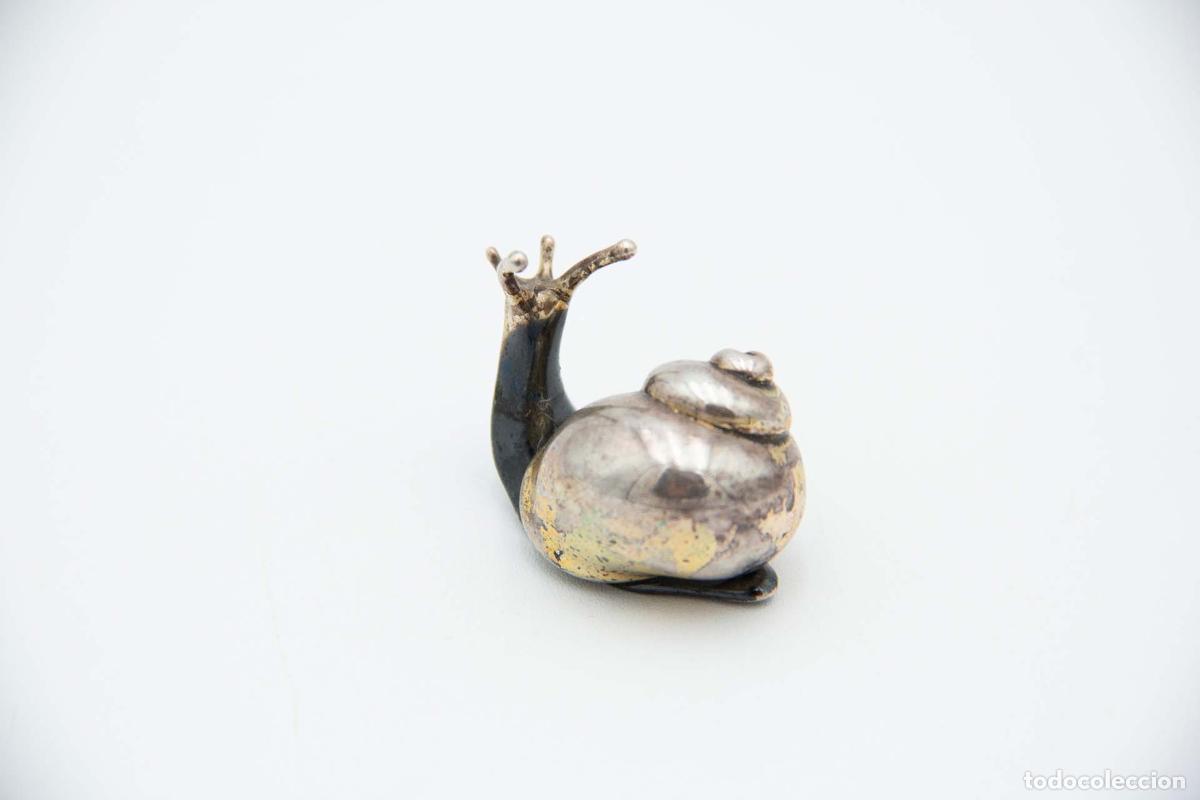 Antig&uuml;edades: Caracol de plata - Foto 2