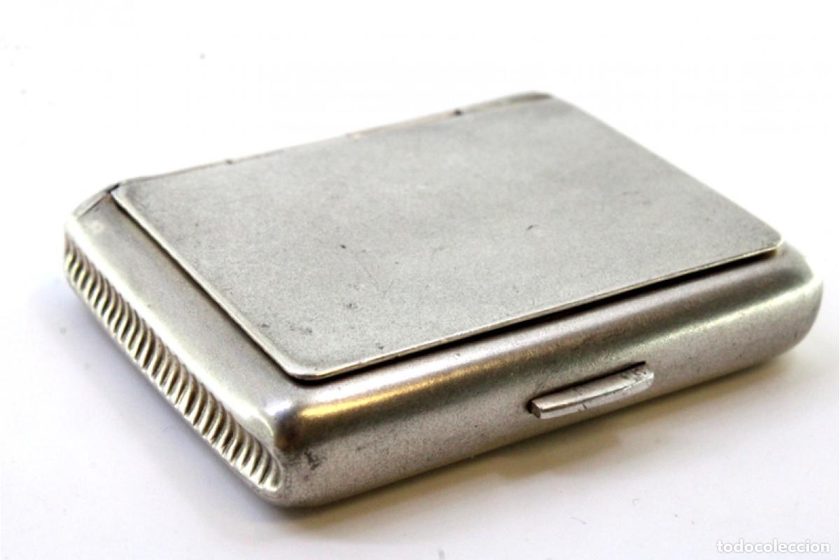 Antig&uuml;edades: Caja de cerillas de plata - Foto 2